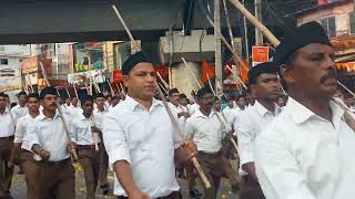 RSS route March on  Trivandrum