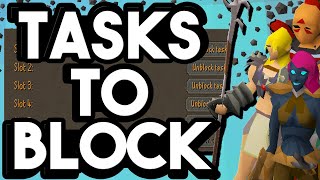 Slayer Tasks To Block In Old School Runescape