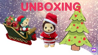 🎄Mr Lion’s Winter Sleigh🎄 UNBOXING || Calico Critter Chronicles || sylvanian families