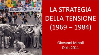 LA STRATEGIA DELLA TENSIONE, di Giovanni Minoli (RAI, Dixit 2011)