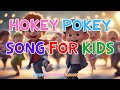 Hokey Pokey Song For Kids | Action Song With Lyrics | 4K