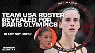 Caitlin Clark left off Team USA roster for 2024 Paris Olympics | SportsCenter