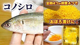 コノシロで至高のおぼろ漬けをつくる