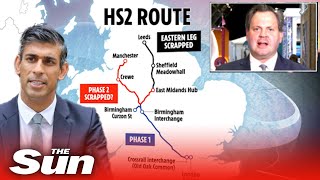 The Sun's Harry Cole reacts as Rishi Sunak says HS2 costs have ‘escalated far beyond budget’