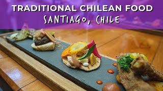 The BEST Traditional Chilean Food in Santiago, Chile at Peumayen Restaurant