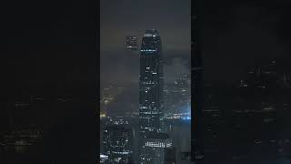 【𝑻𝒊𝒎𝒆-𝒍𝒂𝒑𝒔𝒆】Nightview of Hong Kong 香港太平山山頂雲海 🌆 | SHORTS🇭🇰