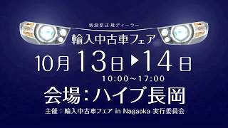 新潟県正規ディーラー 輸入中古車フェア2018inNagaoka