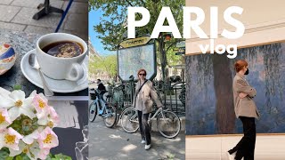PARIS VLOG 🌹 3 weeks in France with my husband 🇫🇷 giverny, bakeries, bookstores and bike rides