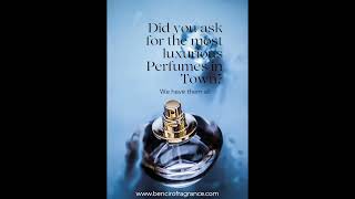 What luxurious perfume do you need? We've got all and more. See List, Make Purchase!