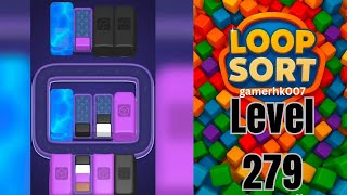 Loop Sort Level 279 Super Hard level Walkthrough Solution