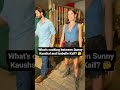 Sunny Kaushal and Isabelle Kaif spotted together in the city last night | Bollywood Buzz