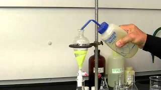 Acid Base Extraction Demonstrated by Mark Niemczyk, PhD