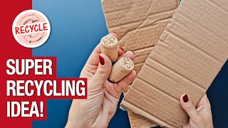 Very Practical and Wonderful Recycling with Cardboard! ♻️