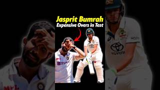 Jasprit Bumrah के Most Expensive Overs in Test Cricket 😥