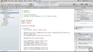 Chapter 4 | Objective-C Essentials | Creating Object Instances