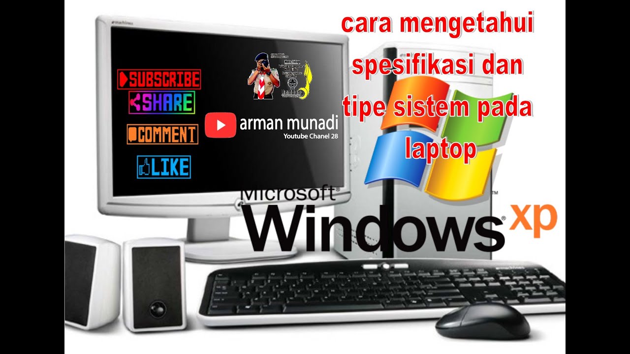 Cara Mengetahui Spesifikasi Dan Tipe Sistem Pada Laptop Youtube