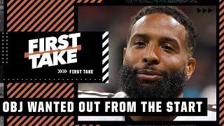 Odell Beckham Jr. asked to be traded MULTIPLE times | First Take