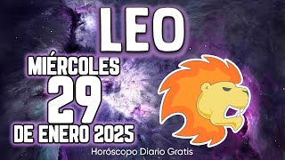 VIENE ALGO FUERTE💪QUE PASA POCAS VECES❗️😦 leo ♌ Horóscopo diario 29 DE ENERO 2025 🔮 horóscopo de hoy