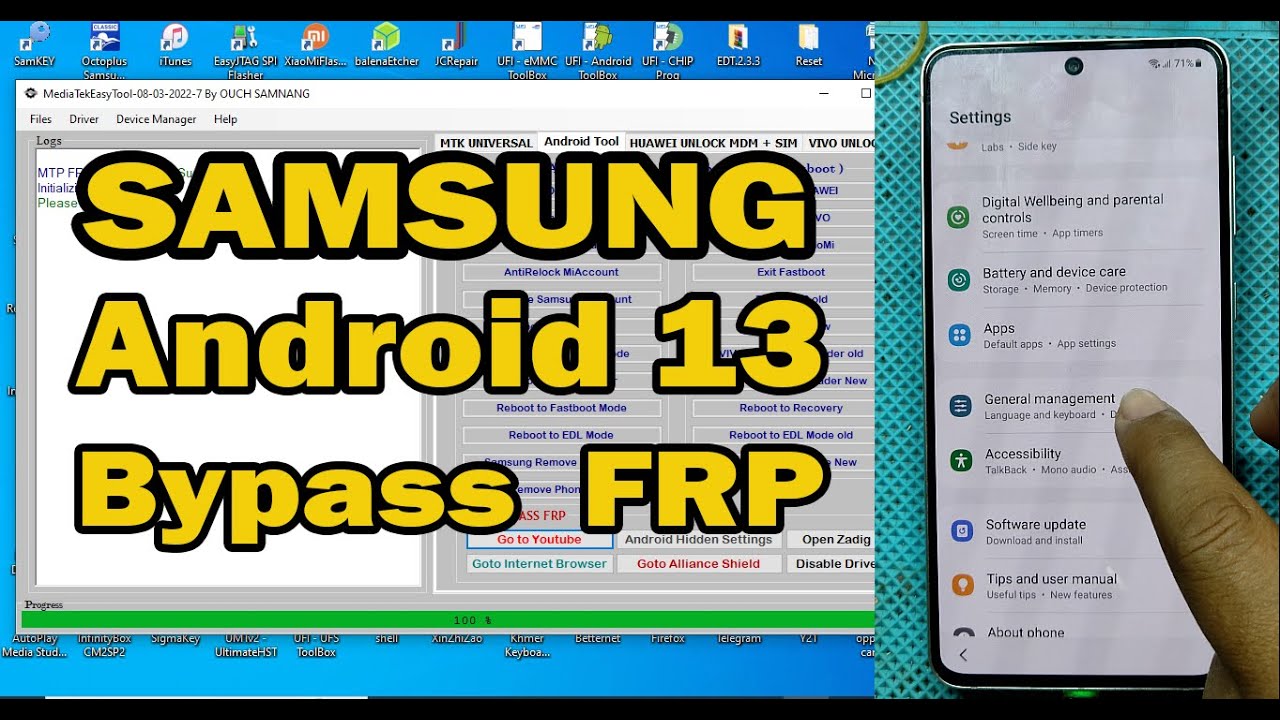 Samsung Frp Bypass Android 13 | Samsung Android 13 Frp 2023 - YouTube