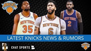 Knicks Rumors: Kyrie Irving, Kevin Durant Updates, Anthony Davis Trade, RJ Barrett vs Jarrett Culver