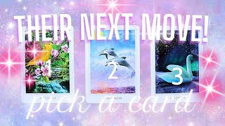 💕 THEIR NEXT MOVE! What Will Happen? / PICK A CARD Love Tarot