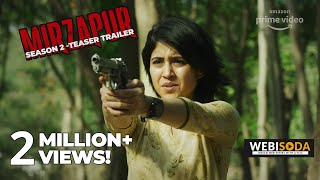 Mirzapur Season 2 - Teaser Trailer - Webisoda
