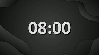 8 Minute (480 Seconds) Countdown Timer