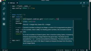 Cookies in Flask