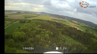 Connex Prosight HD FPV 720p fixed wing testflight