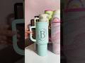 New gorgeous monogram tumbler! Check it out 🤩 #sandjest #tumbler #tumbler40oz #unboxing #unbox #asmr