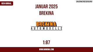 Neuheiten Brekina Januar 2025