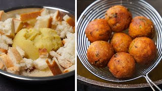 Don't Waste Leftover Bread, Make This Easy And Delicious Bread Ball Recipe