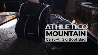 Athletico Ski Boot Bag – Skiing and Snowboarding Travel Luggage – Stores Gear -Jacket, Helmet