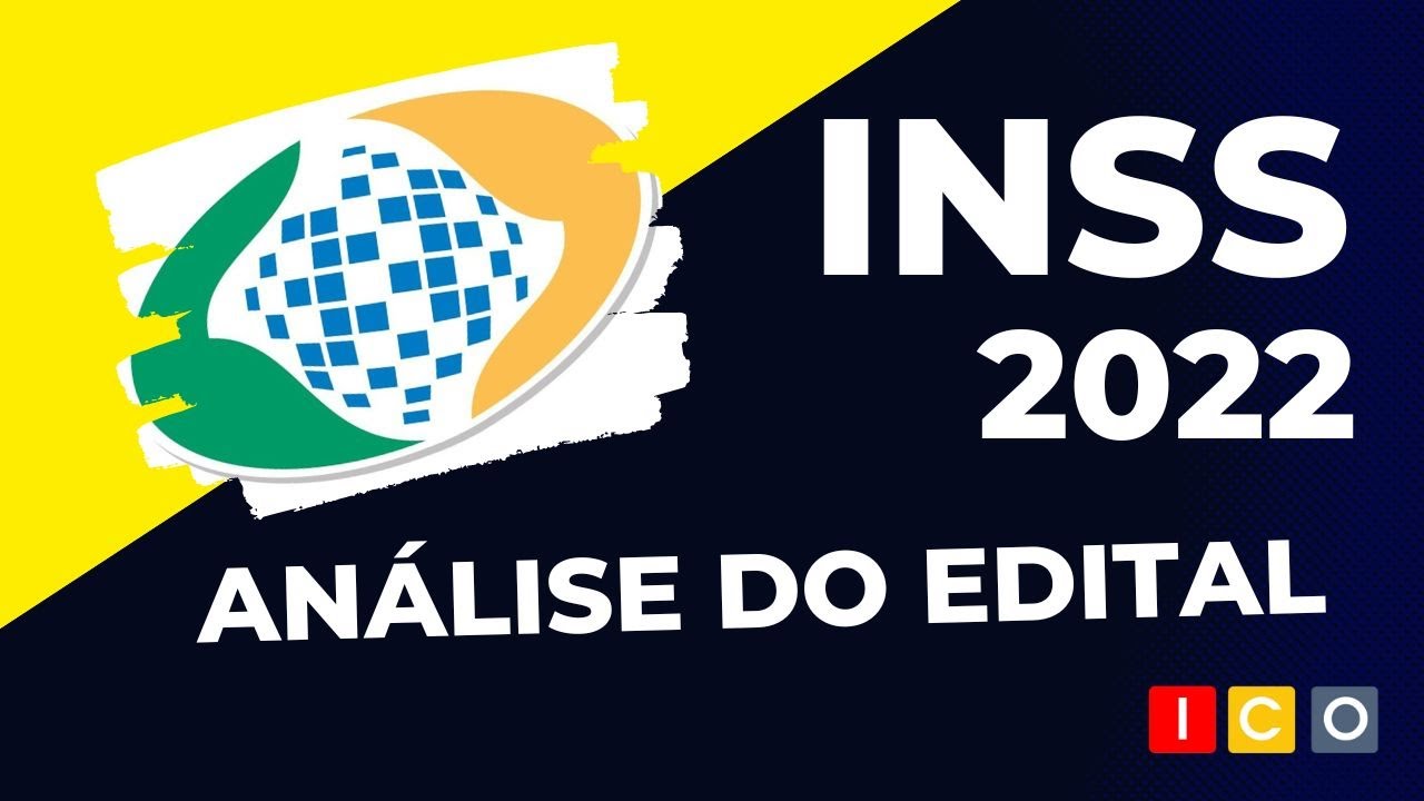 INSS 2022 - Análise Do Edital! - YouTube