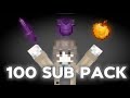 100 Subs Texture Pack Release | 1.20.1+