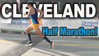 Cleveland Half Marathon Race VLOG! Coach Sage Canaday Running May 2024