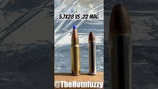 5.7x28 VS .22 Magnum in BALLISTIC GEL!