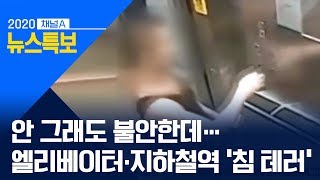 안 그래도 불안한데…엘리베이터·지하철역 ‘침 테러’ | 뉴스특보