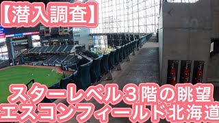 【エスコン】新球場に初潜入調査‼︎スターレベル3階席からの眺めが凄かった…エスコンフィールド北海道開幕レポート