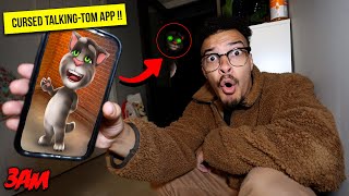 **GONE WRONG** DO NOT USE THE TALKING TOM APP AT 3AM (HE BROKE INTO MY HOUSE!!)