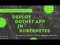 Dotnet-App-Kubernetes-Deployment  | DevOpsWorld