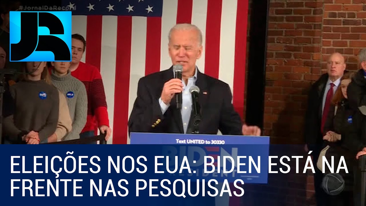 Eleições Nos EUA: Joe Biden Está Na Frente Nas Pesquisas De Intenções ...