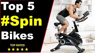 ✅Top 5 Best Spin Bikes-Quality Indoor Cycling to Work Up a Sweat!