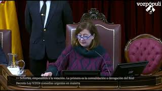 El Gobierno pierde la votación evidencia la inviabilidad de la legislatura