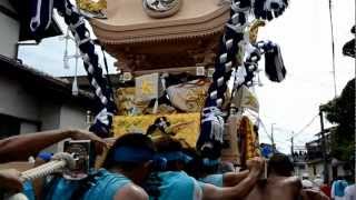 2012 甲八幡神社 太尾村入魂式 村練２