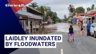 Queensland town inundated by floodwaters