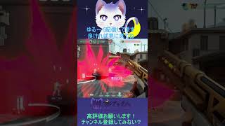 気づかずACE取ってた【VALORANT】#shorts #valorant  #vtuber  #新人Vtuber