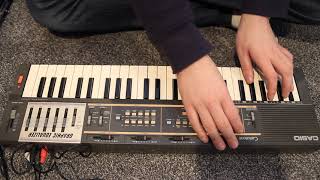 Casio MT-100 Test For reverb Listing