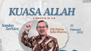 Kuasa Allah | Pdt. Petrus Setia Dharma | Hagios Family 23 Februari 2025