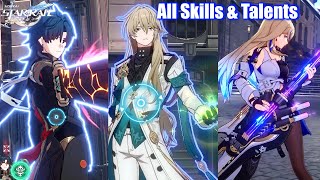 Honkai Star Rail - All Characters Ultimate Skills & Talents (JP Dub)